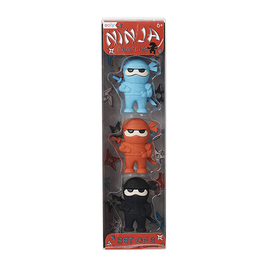 OOLY Ninja Erasers 3s Default Title