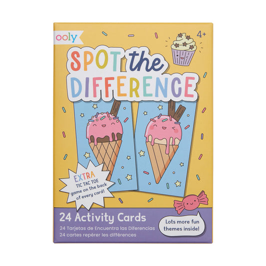 OOLY Paper Games Activity Cards-Spot the Differenc Default Title