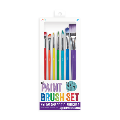 OOLY Lil' Paint Brushes Set 7s Default Title