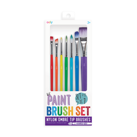 OOLY Lil' Paint Brushes Set 7s Default Title