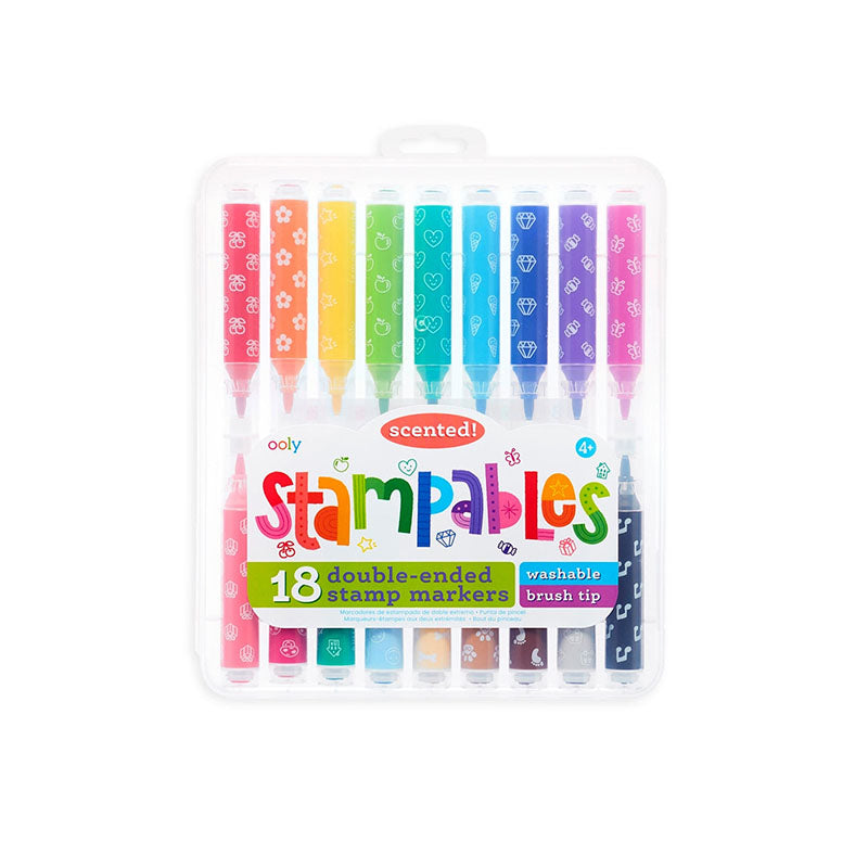 OOLY Stampables Scented Double Ended Markers 18s Default Title