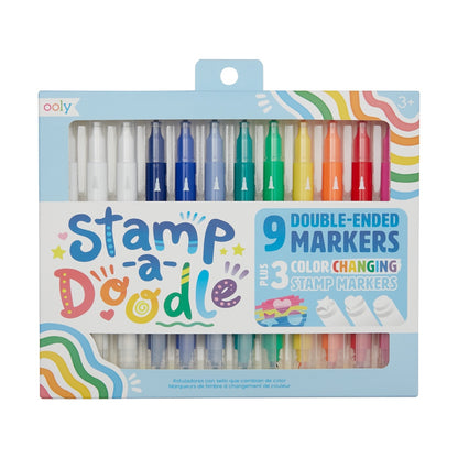 OOLY Stamp-A-Doodle Double-Ended Markers 9s Default Title