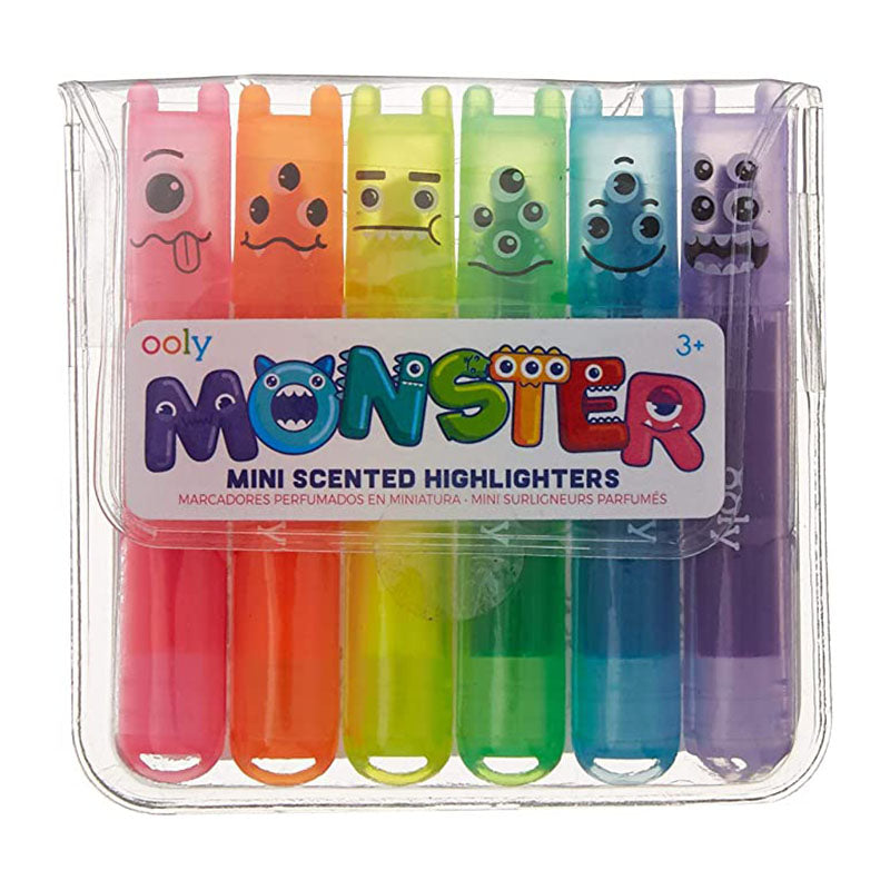 OOLY Mini Monster Scented Highlighter Markers Default Title