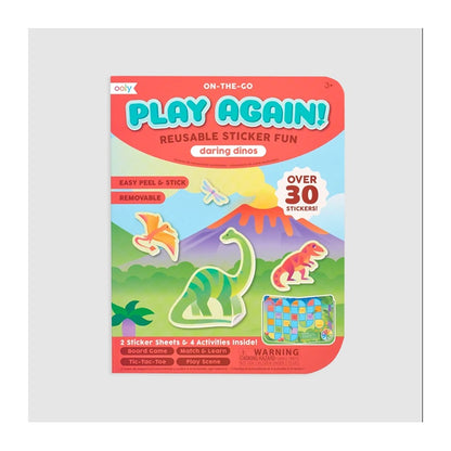 OOLY Play Again! Mini Activity Kit-Daring Dinos Default Title