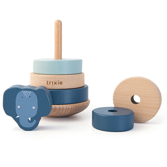 TRIXIE Wooden Stacking Toy-Mrs. Elephant Default Title