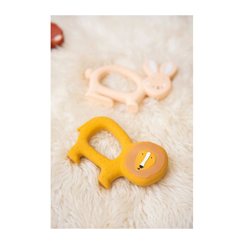 TRIXIE Natural Rubber Grasping Toy-Mr. Lion Default Title