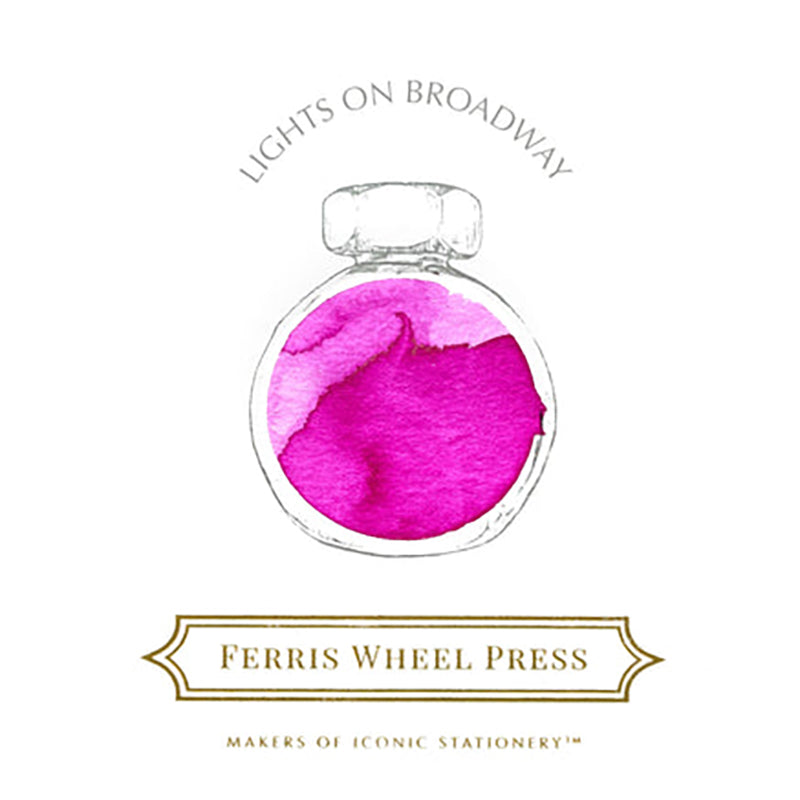 FERRIS WHEEL PRESS Fountain Pen Ink 38ml Lights on Broadway Default Title