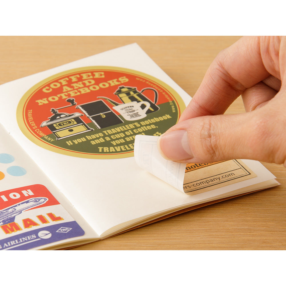 TRAVELERS Notebook Passport Refill 017 Sticker Release Paper