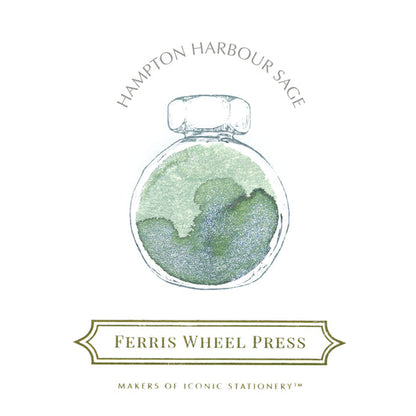 FERRIS WHEEL PRESS Fountain Pen Ink 38ml Hampton Harbour Sage Default Title