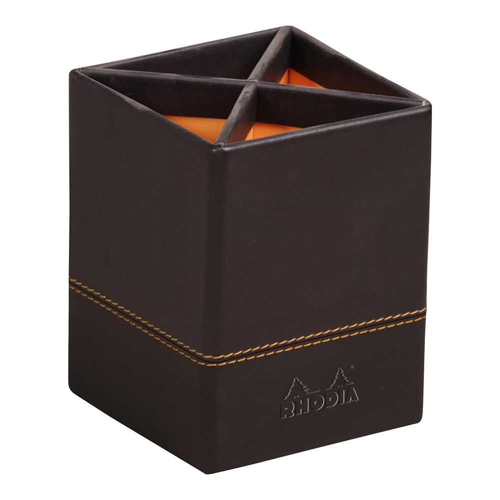 RHODIArama Pencil Holder 8x8x11cm Black