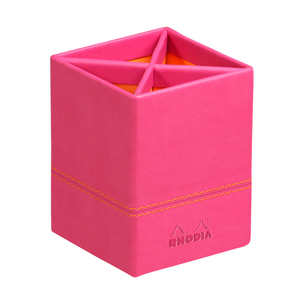 RHODIArama Pencil Holder 8x8x11cm Raspberry