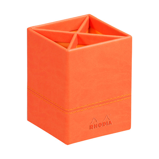 RHODIArama Pencil Holder 8x8x11cm Tangerine