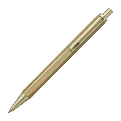 RHODIA scRipt 0.7mm Ball Pen Gold