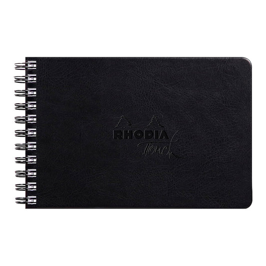 RHODIA Touch Mixed Media Wirebound Artbook 250g A6 Landscape 32s