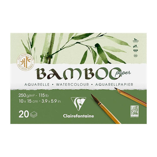 CLAIREFONTAINE Bamboo Pad 250g 10x15cm 20s