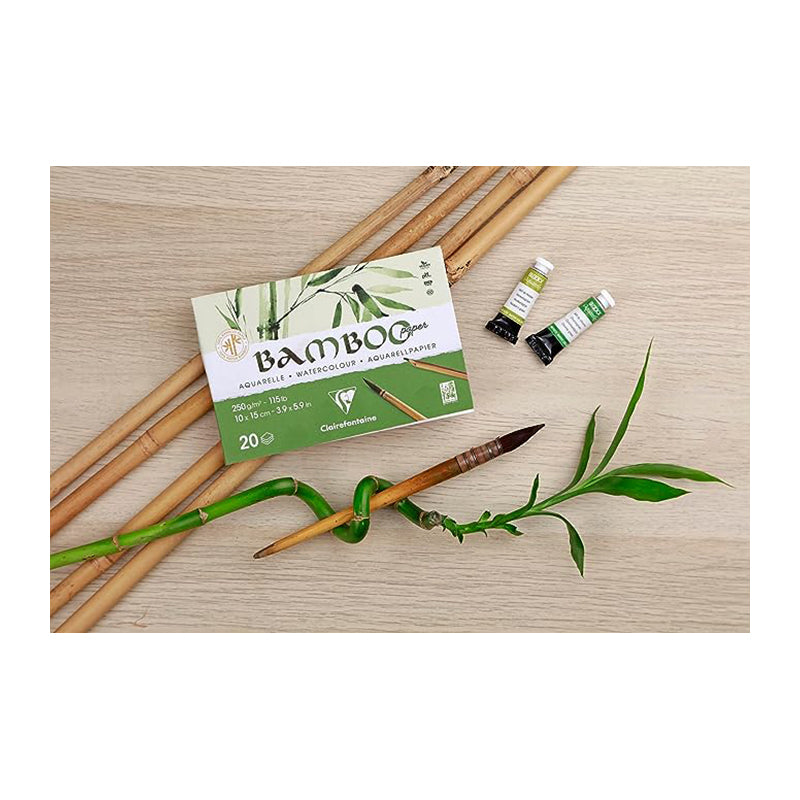 CLAIREFONTAINE Bamboo Pad 250g 24x32cm 20s