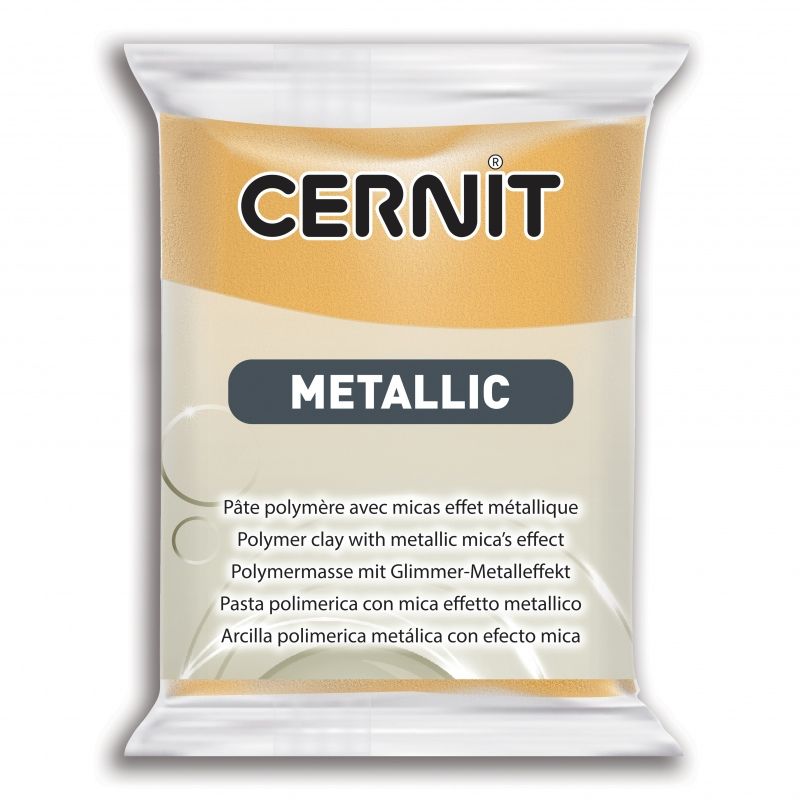 CERNIT Polymer Clay 56g Metallic 050 Gold