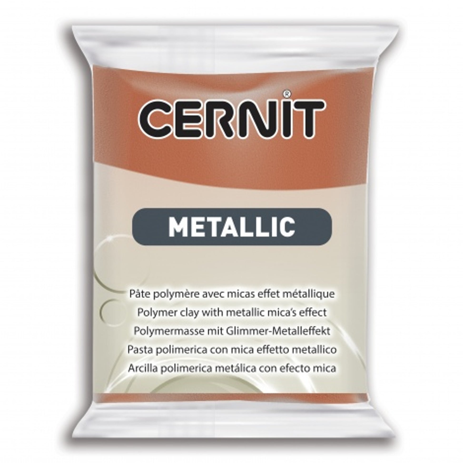 CERNIT Polymer Clay 56g Metallic 058 Bronze