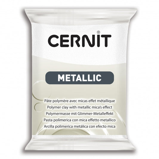 CERNIT Polymer Clay 56g Metallic 085 Pearlwhite