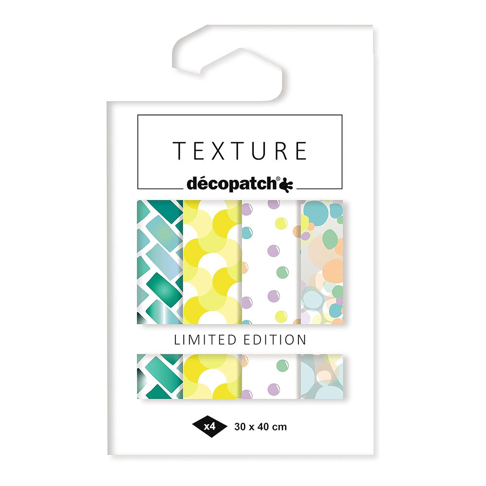 DECOPATCH Papers:Texture Collection 4s Colour Therapy