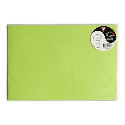 POLLEN Envelopes 120g 297x210mm Leaf Bud Green 5s