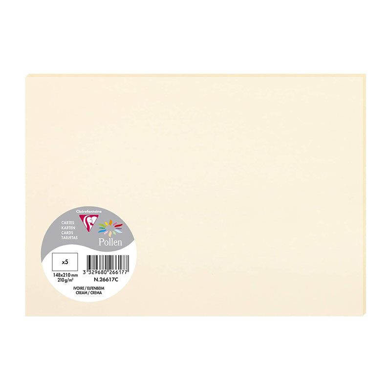 POLLEN Envelopes 120g 148x210mm Cream 5s