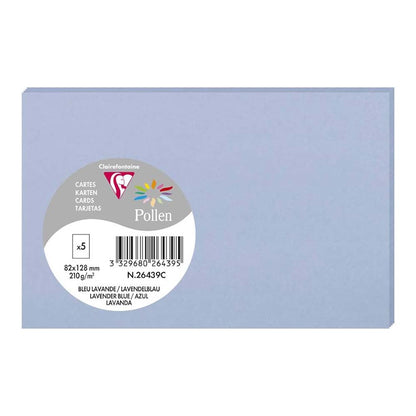 POLLEN Envelopes 120g 82x128mm Lavender Blue 5s