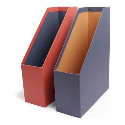 CLAIREFONTAINE INGRES Magazine Rack 25x10x32cm Blue