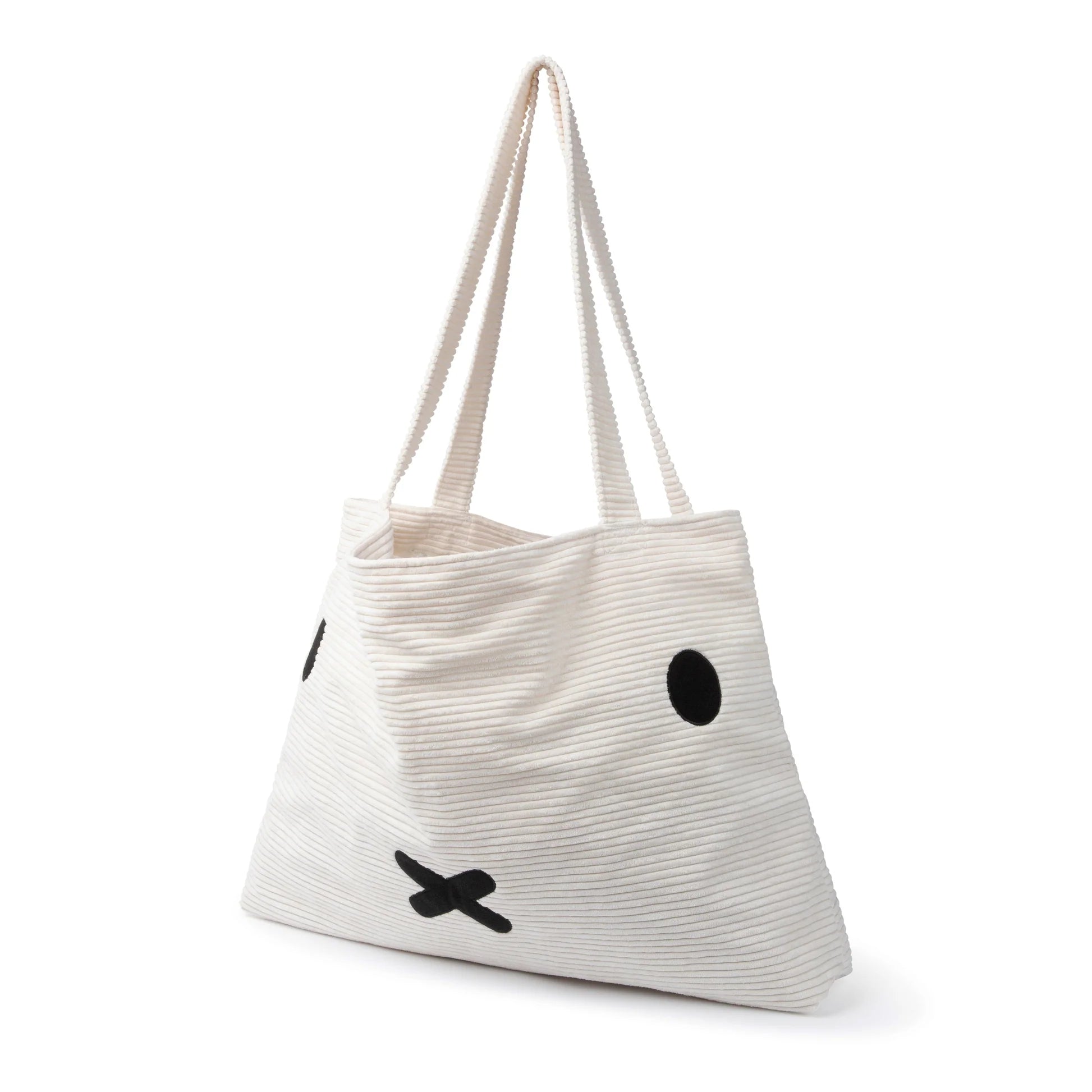 MIFFY Shopping Bag Corduroy Cream 60cm Default Title