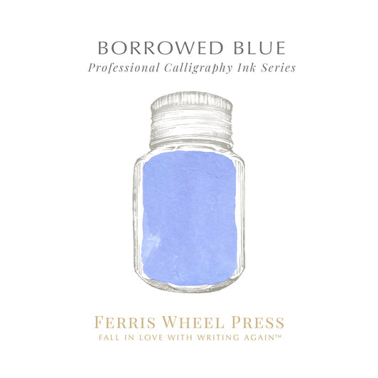 FERRIS WHEEL PRESS Calligraphy Ink 28ml Borrowed Blue Default Title