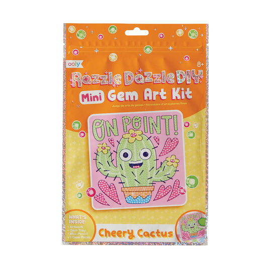 OOLY Razzle Dazzle DIY Mini Gem Art Kit-Cheery Cac Default Title