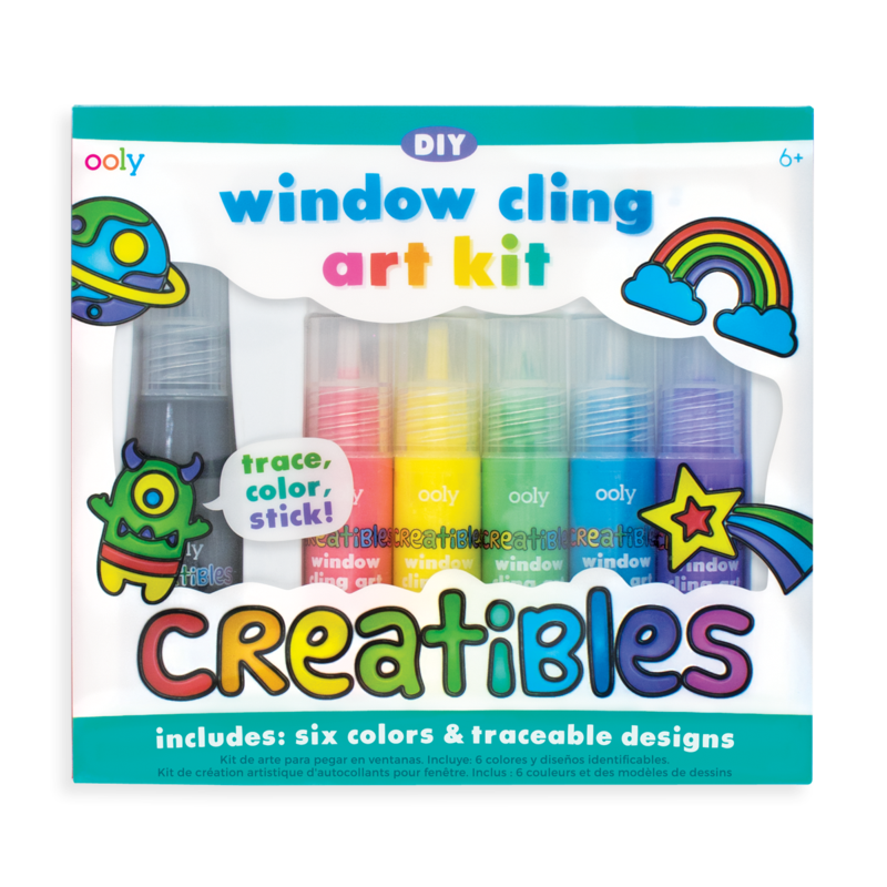 OOLY Creatibles DIY Window Cling Art Kit Default Title