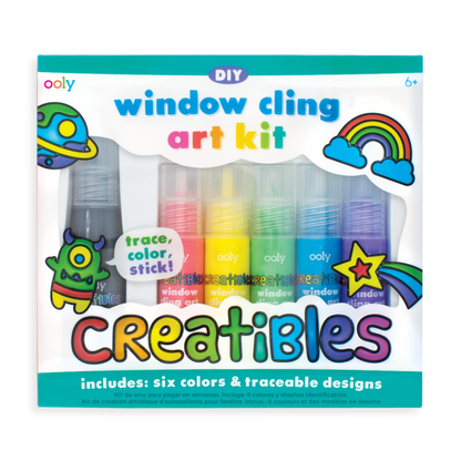 OOLY Creatibles DIY Window Cling Art Kit Default Title