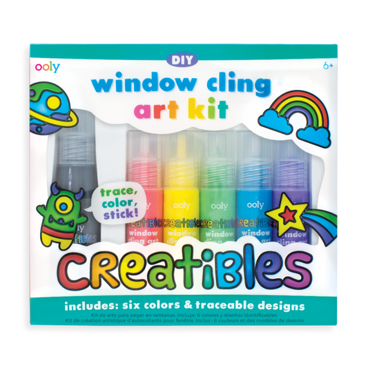 OOLY Creatibles DIY Window Cling Art Kit Default Title