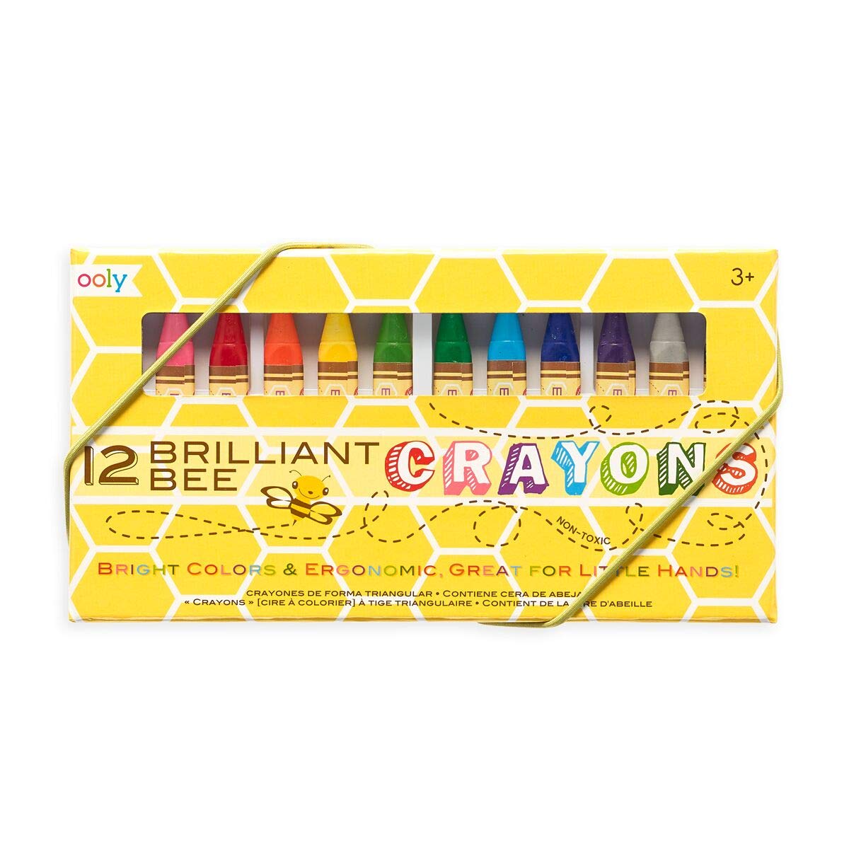 OOLY Brilliant Bee Crayons 12s Default Title