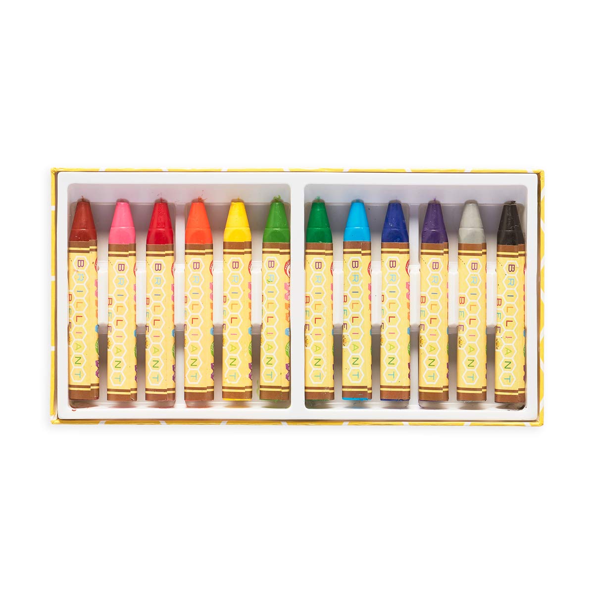 OOLY Brilliant Bee Crayons 12s Default Title