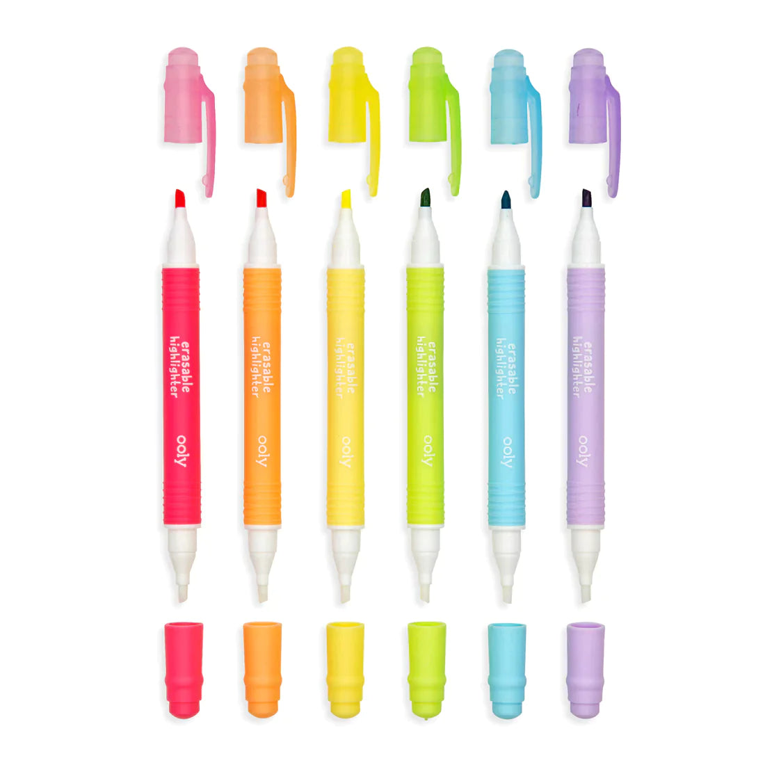 OOLY Mini Magic Liners Erasable Highlighters 6s Default Title