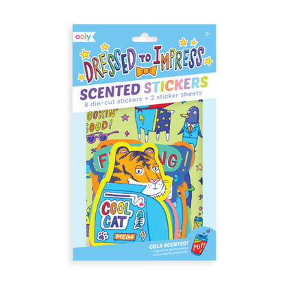 OOLY Scented Scratch Stickers-Dressed to Impress Default Title