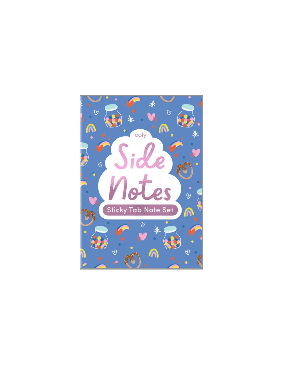 OOLY Side Notes Sticy Tab Note Pad-Happy Day Default Title