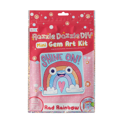 OOLY Razzle Dazzle DIY Mini Gem Art Kit-Rad Rainbo Default Title