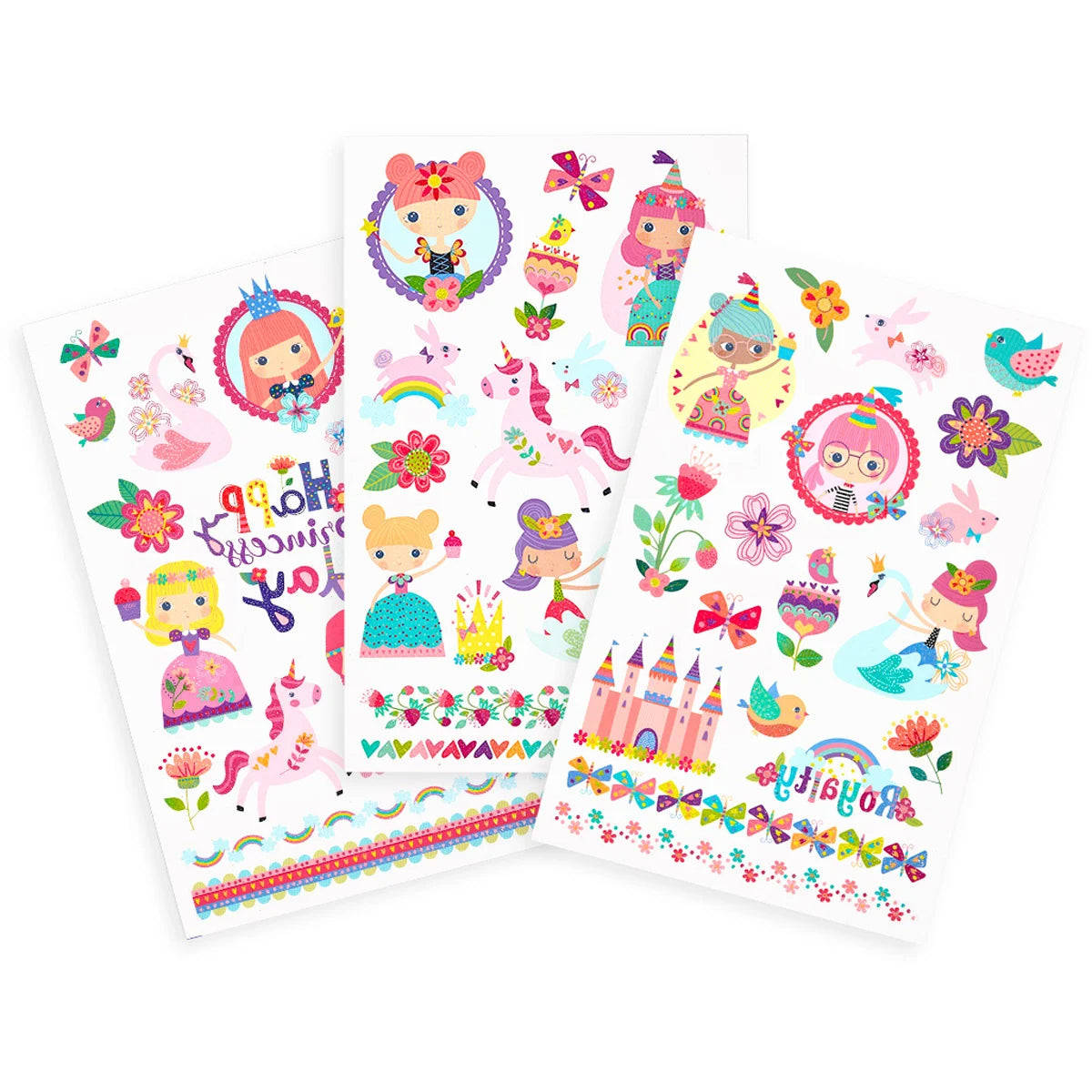 OOLY Tattoo Palooza Temp Tattoos-Princess Garden Default Title