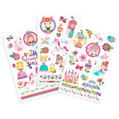 OOLY Tattoo Palooza Temp Tattoos-Princess Garden Default Title