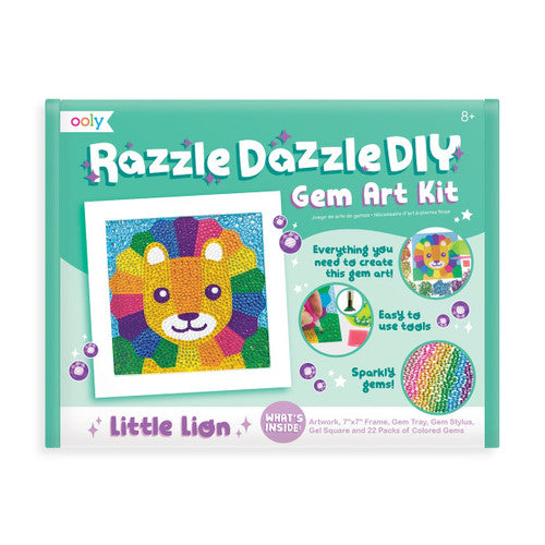 OOLY Razzle Dazzle Gem Art Kit -Little Lion Default Title