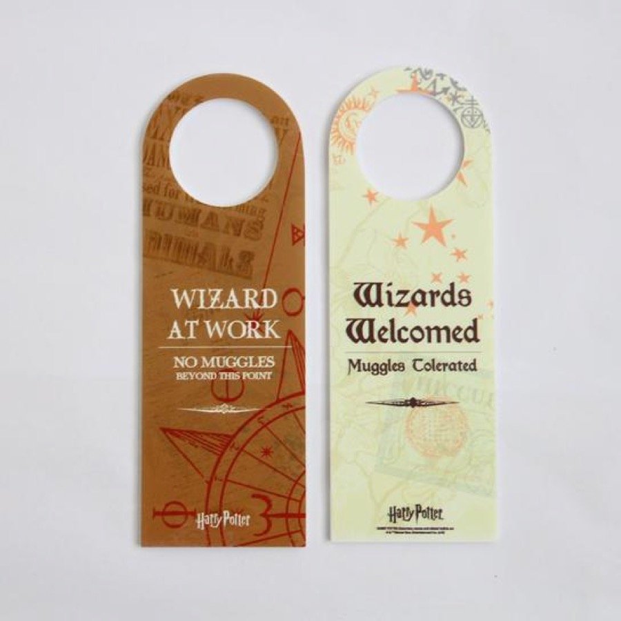 HARRY POTTER Door Hanger Wizard At Work Default Title