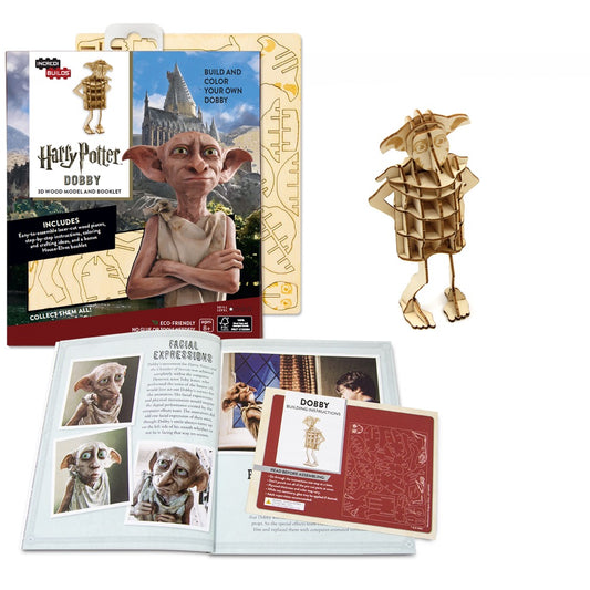 HARRY POTTER IncrediBuilds 3D Wooden Puzzle Dobby Default Title