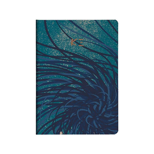 CLAIREFONTAINE x K3 Maiko Blue Stapled Notebook A5 32s Lined Kiku