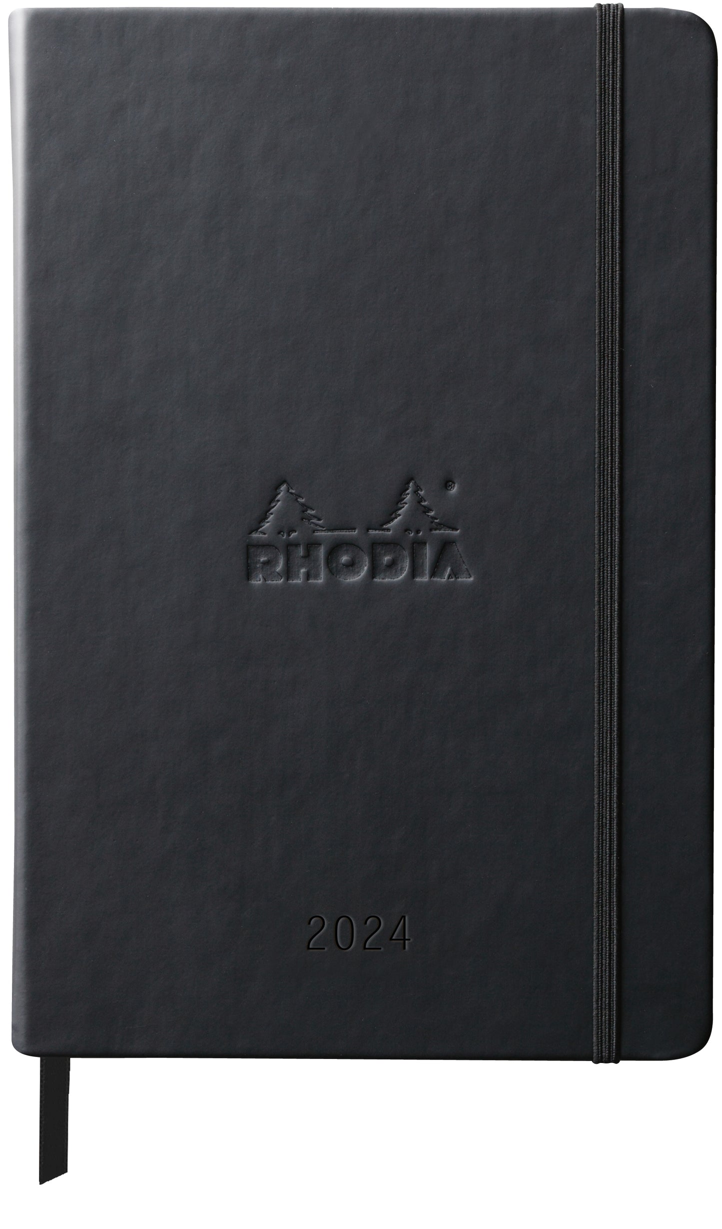 RHODIA 2024 Webplanner A5 Weekly Vertical Black