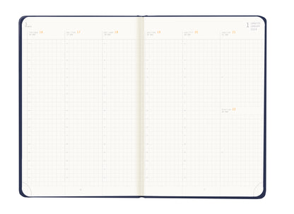 RHODIA 2024 Webplanner A5 Weekly Vertical Midnight