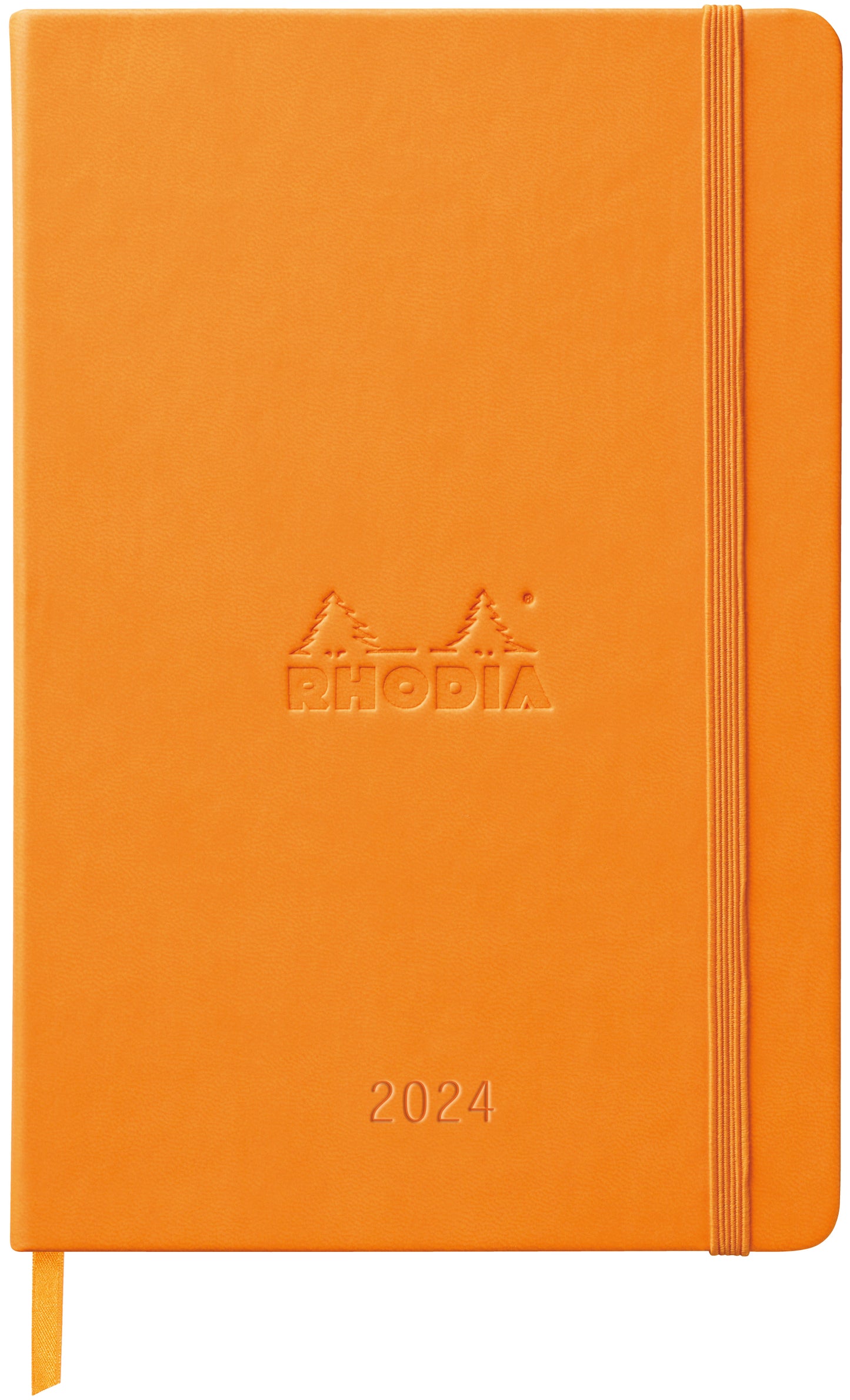 RHODIA 2024 Webplanner A5 Weekly Vertical Orange