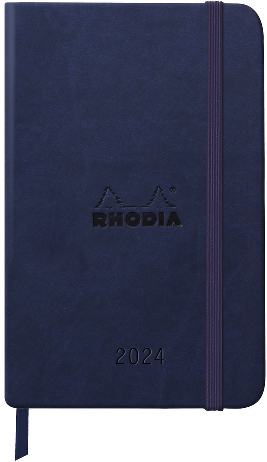 RHODIA 2024 Webplanner A6 Weekly Vertical Midnight